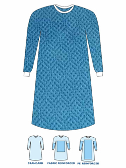 Full Reinforced Surgical Gown supplied by Astra Sales India